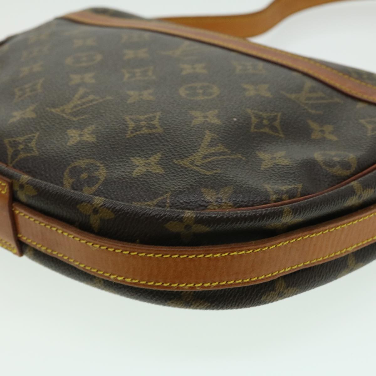 LOUIS VUITTON Monogram Jeune Fille GM Shoulder Bag Vintage M51225 LV Auth 35263