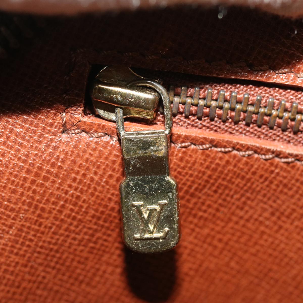 LOUIS VUITTON Monogram Jeune Fille GM Shoulder Bag Vintage M51225 LV Auth 35263
