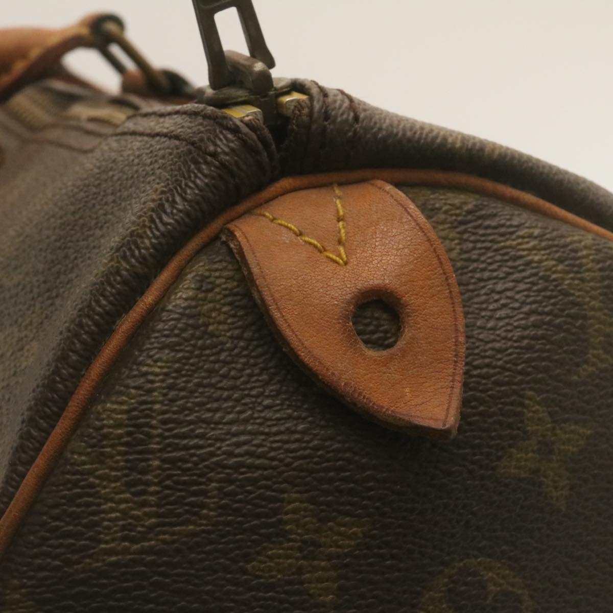 LOUIS VUITTON Monogram Speedy 40 Hand Bag M41522 LV Auth 34525