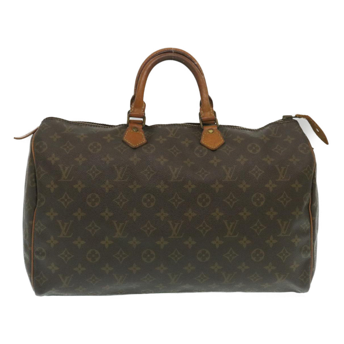 LOUIS VUITTON Monogram Speedy 40 Hand Bag M41522 LV Auth 34525