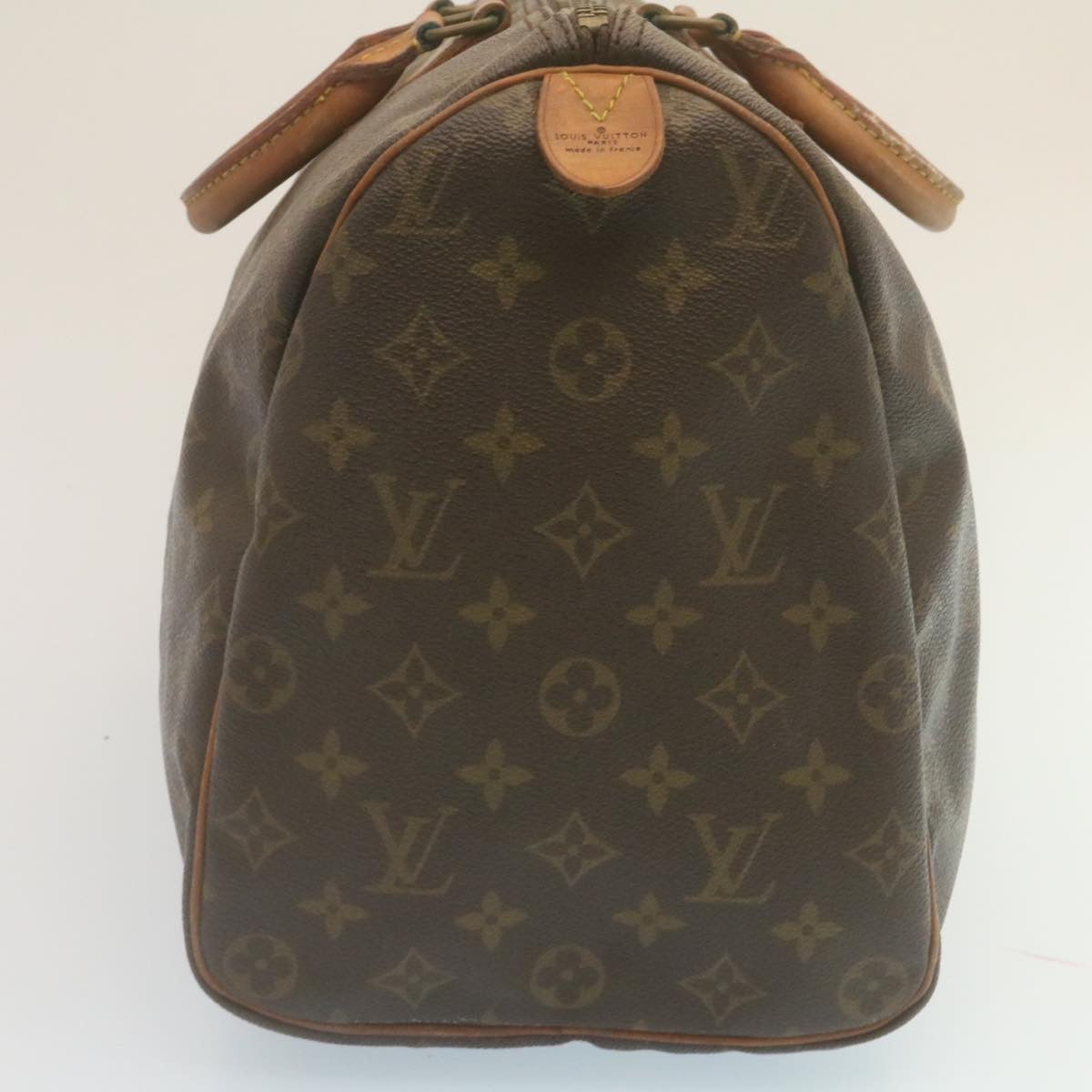 LOUIS VUITTON Monogram Speedy 40 Hand Bag M41522 LV Auth 34525