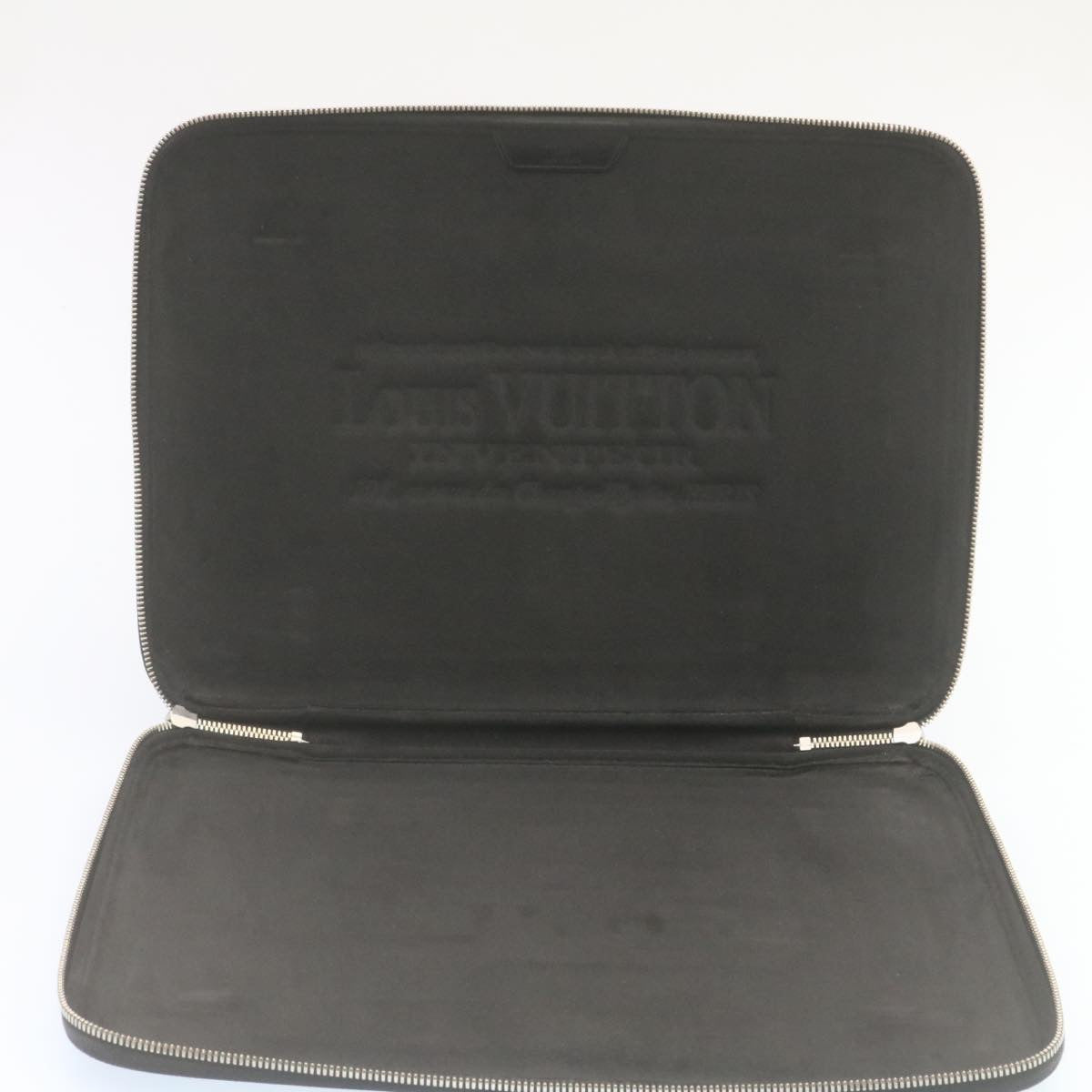 LOUIS VUITTON Damier Graphite Computer sleeve PM PC Case N58026 LV Auth 34529