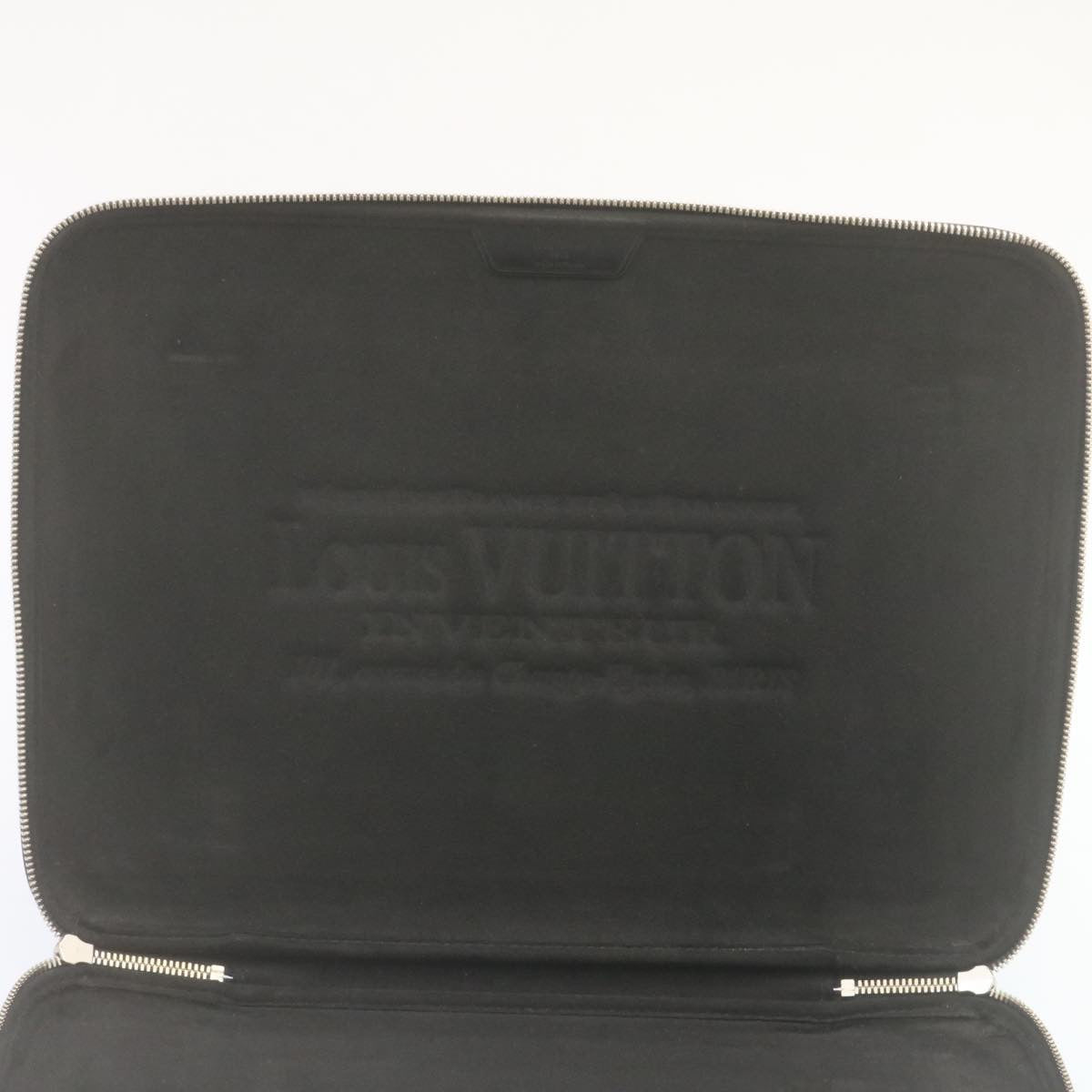 LOUIS VUITTON Damier Graphite Computer sleeve PM PC Case N58026 LV Auth 34529