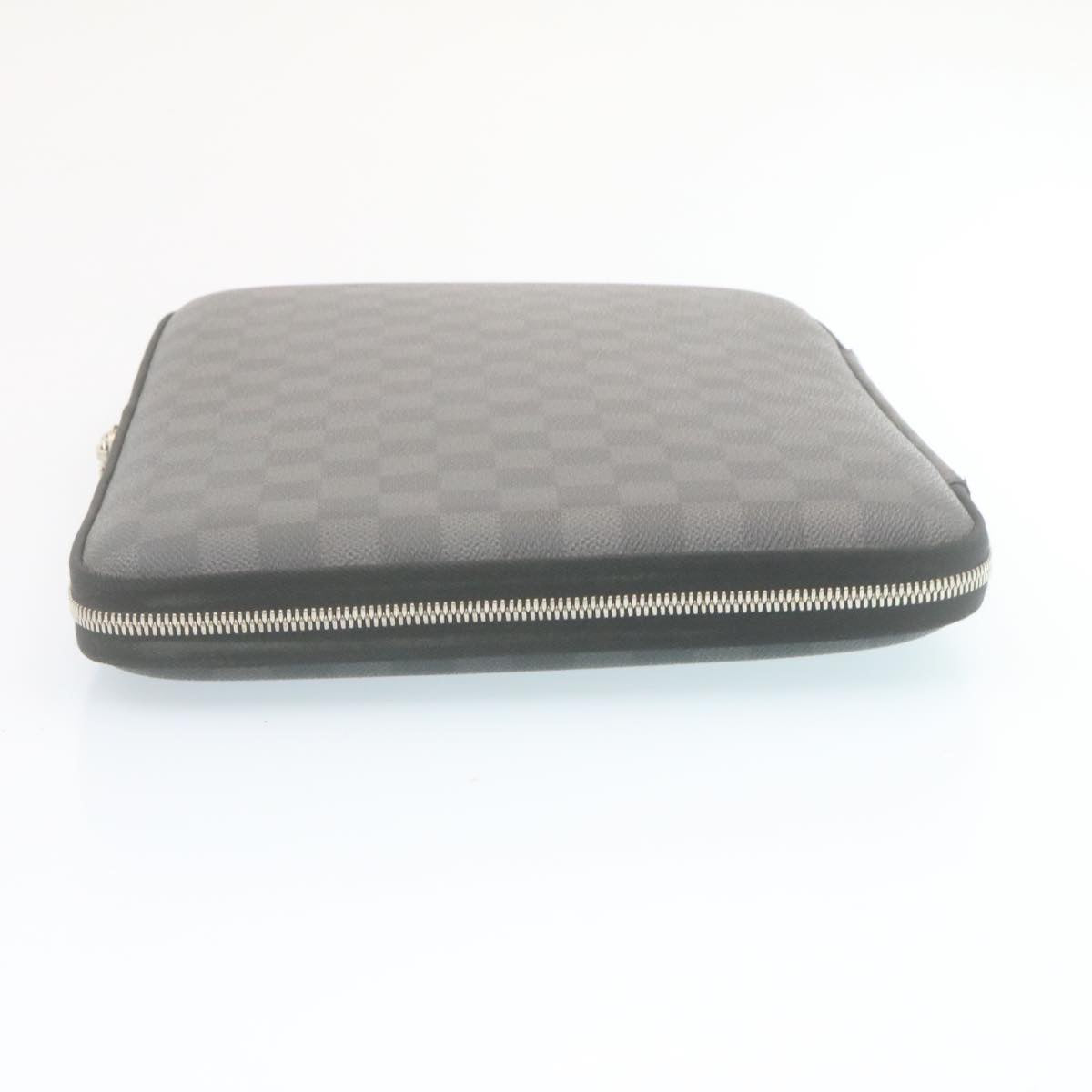 LOUIS VUITTON Damier Graphite Computer sleeve PM PC Case N58026 LV Auth 34529