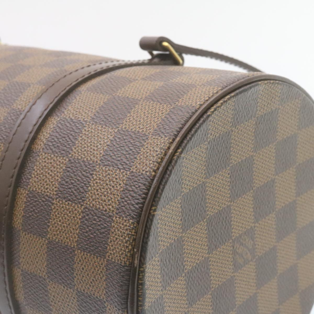 LOUIS VUITTON Damier Ebene Papillon 30 Hand Bag N51303 LV Auth 34532