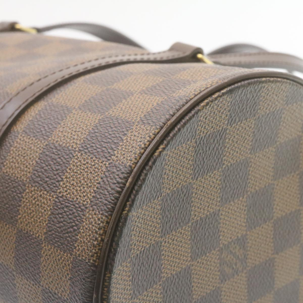 LOUIS VUITTON Damier Ebene Papillon 30 Hand Bag N51303 LV Auth 34532