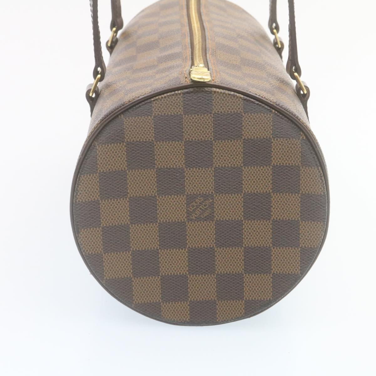 LOUIS VUITTON Damier Ebene Papillon 30 Hand Bag N51303 LV Auth 34532