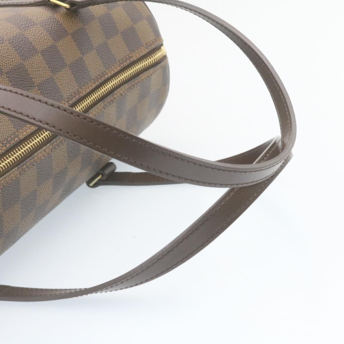 LOUIS VUITTON Damier Ebene Papillon 30 Hand Bag N51303 LV Auth 34532