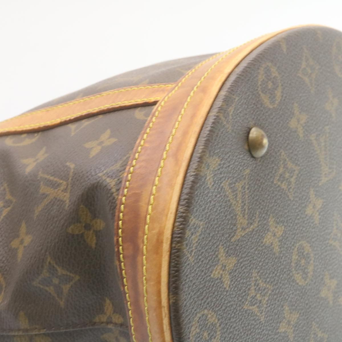 LOUIS VUITTON Monogram Bucket GM Shoulder Bag bs465 LV Auth 34533