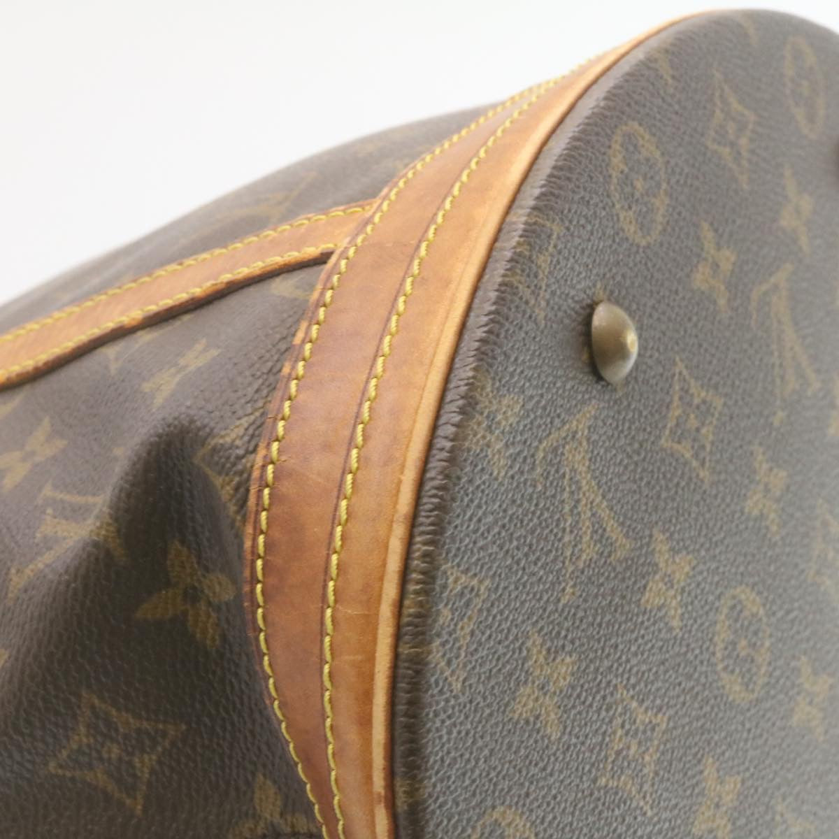 LOUIS VUITTON Monogram Bucket GM Shoulder Bag bs465 LV Auth 34533