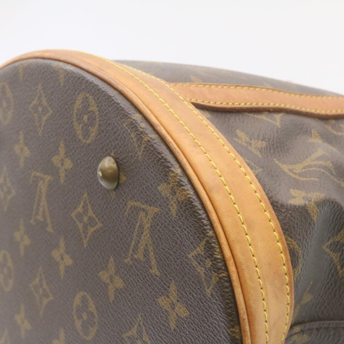 LOUIS VUITTON Monogram Bucket GM Shoulder Bag bs465 LV Auth 34546