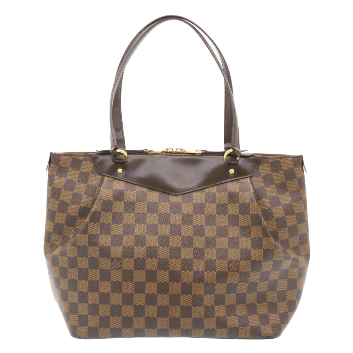 LOUIS VUITTON Damier Ebene Westminster GM Tote Bag N41103 LV Auth 34680