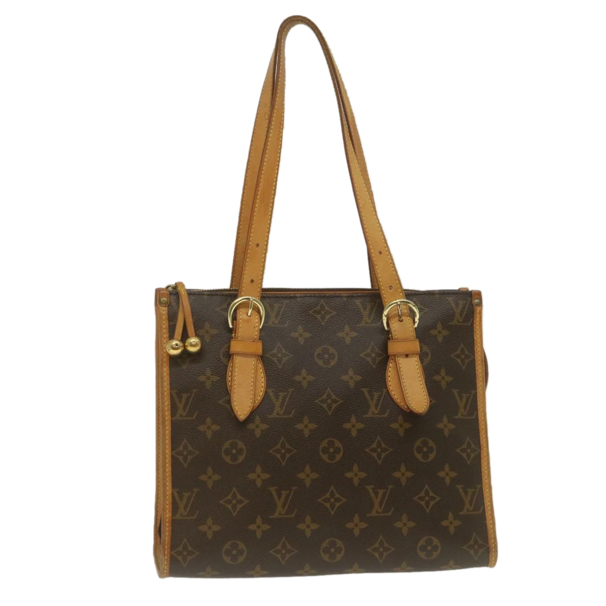 LOUIS VUITTON Monogram Popincourt Haut Tote Bag M40007 LV Auth 34709