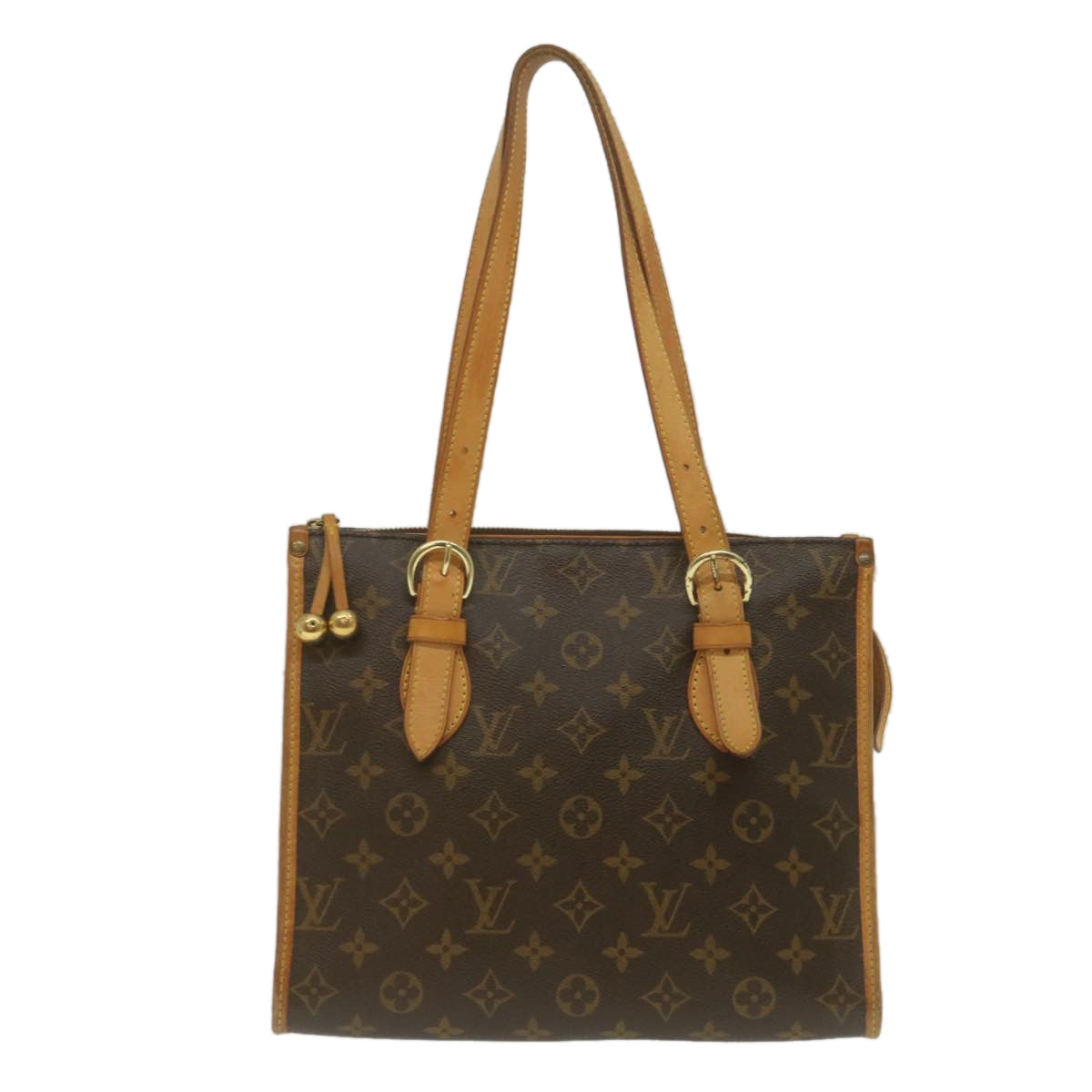 LOUIS VUITTON Monogram Popincourt Haut Tote Bag M40007 LV Auth 34709