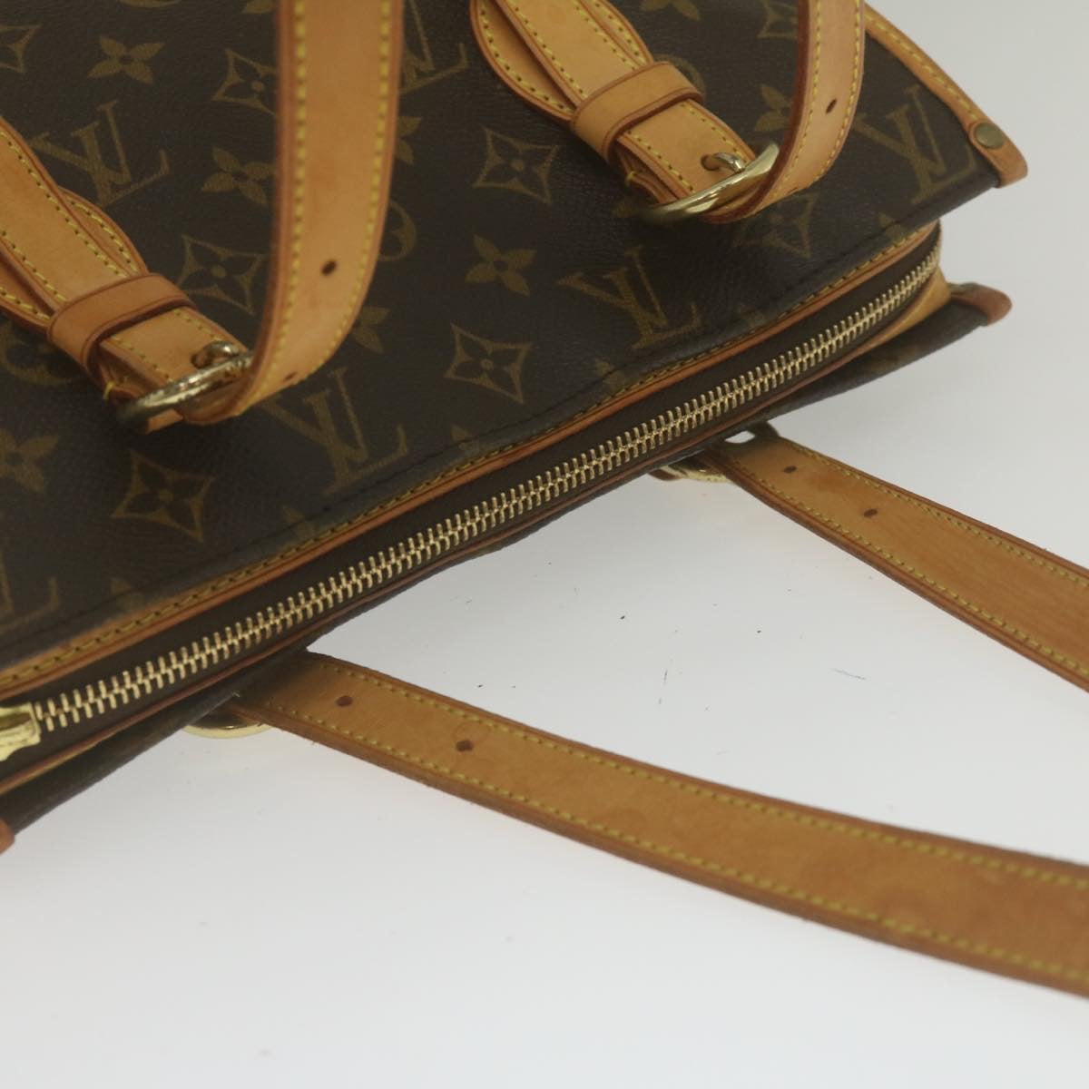 LOUIS VUITTON Monogram Popincourt Haut Tote Bag M40007 LV Auth 34709