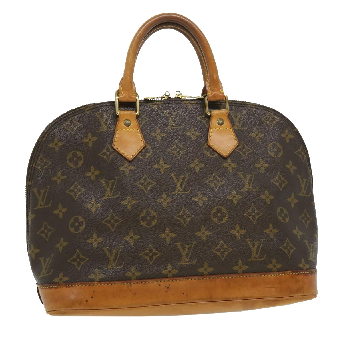 LOUIS VUITTON Monogram Alma Hand Bag M51130 LV Auth 34739