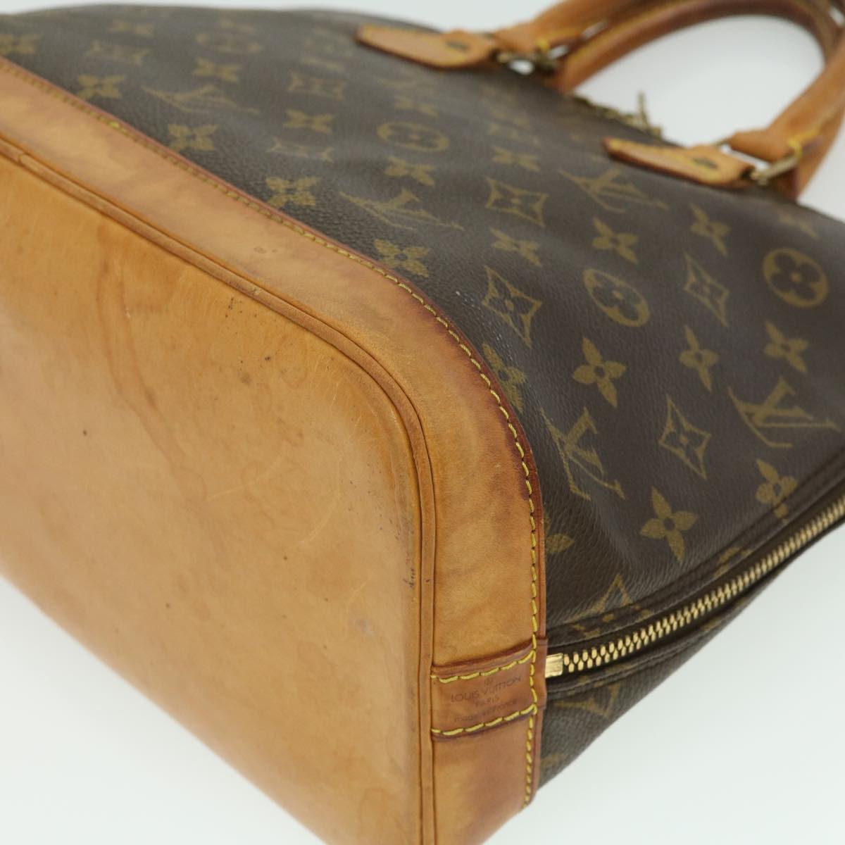 LOUIS VUITTON Monogram Alma Hand Bag M51130 LV Auth 34739