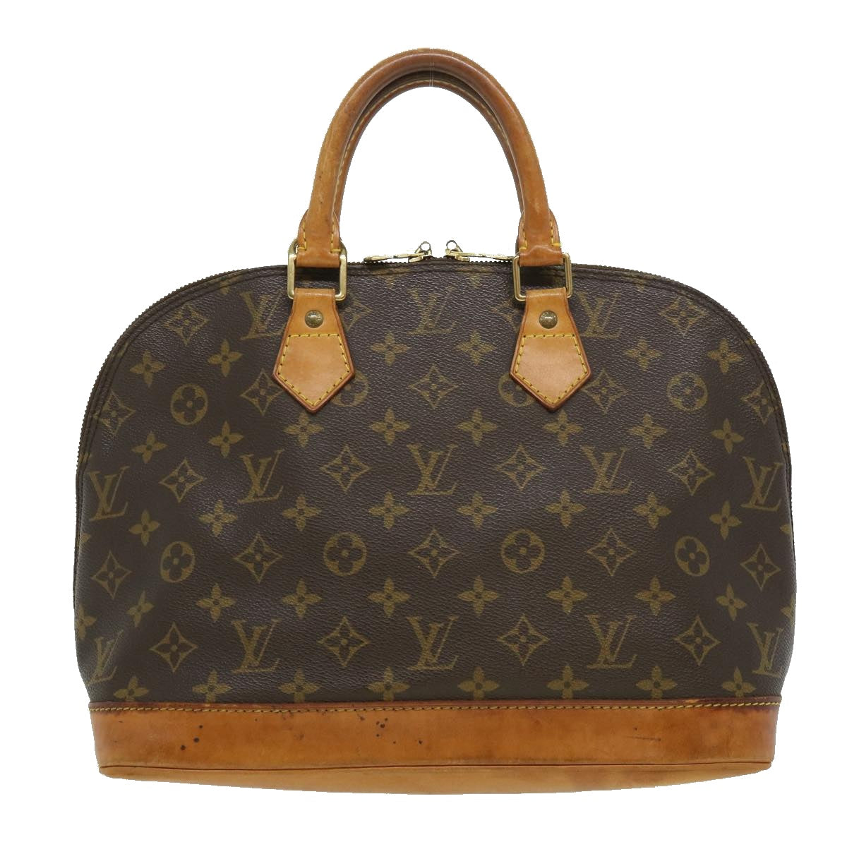 LOUIS VUITTON Monogram Alma Hand Bag M51130 LV Auth 34739