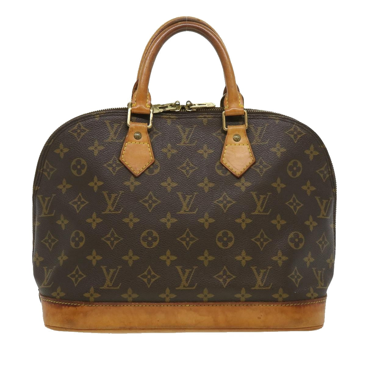 LOUIS VUITTON Monogram Alma Hand Bag M51130 LV Auth 34739