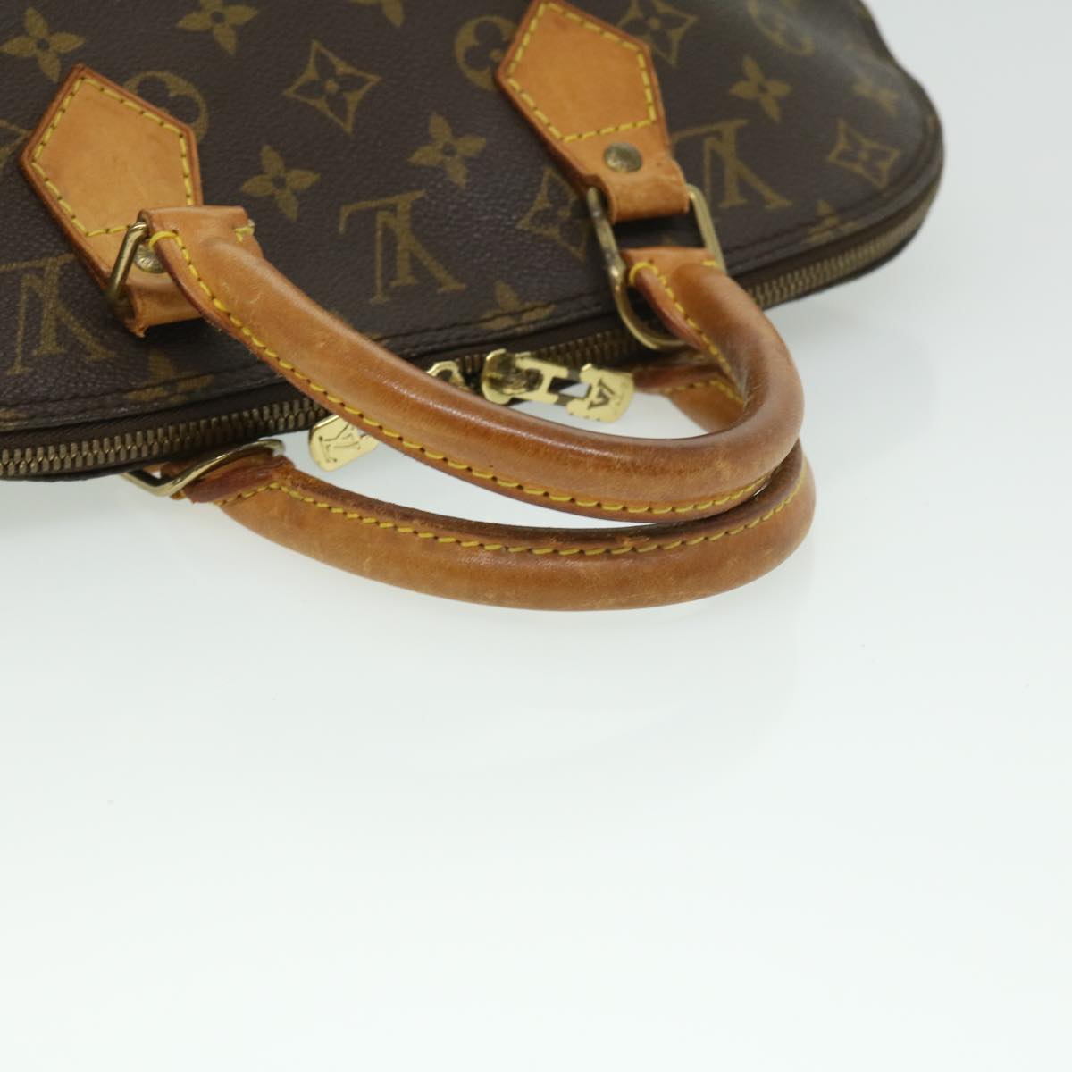 LOUIS VUITTON Monogram Alma Hand Bag M51130 LV Auth 34739