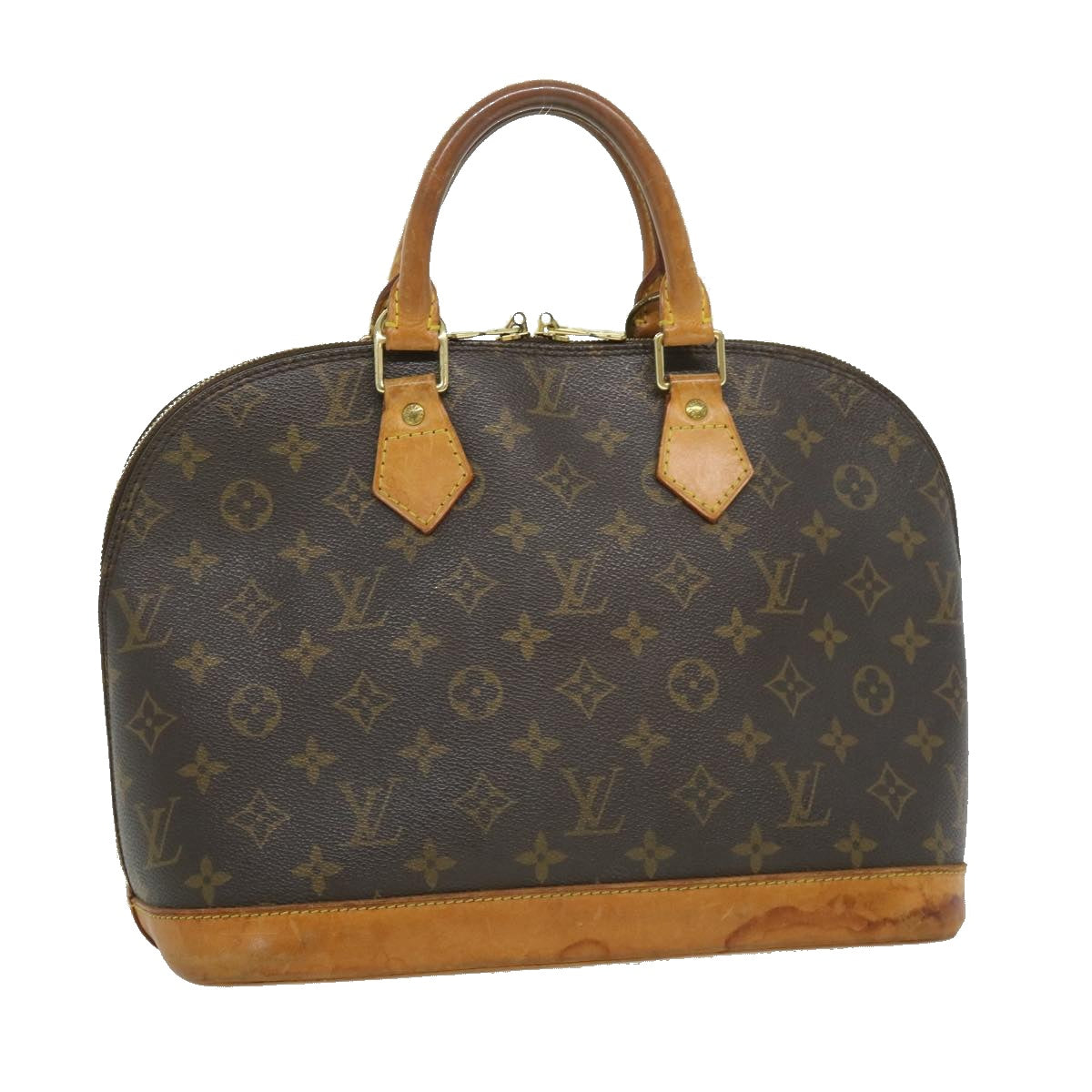 LOUIS VUITTON Monogram Alma Hand Bag M51130 LV Auth 34740