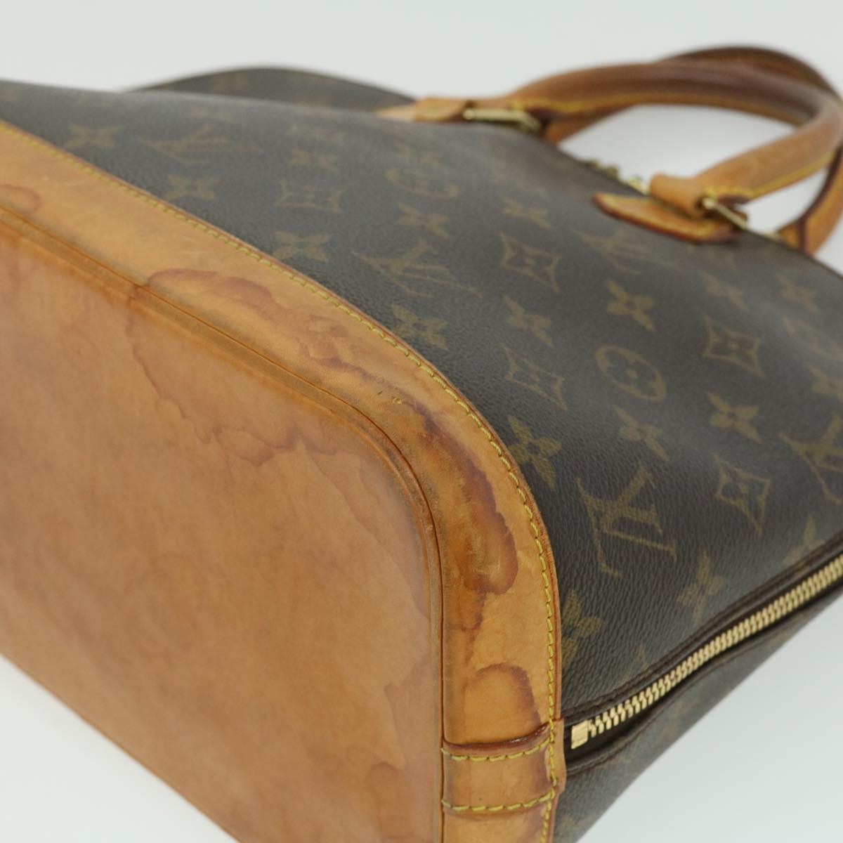 LOUIS VUITTON Monogram Alma Hand Bag M51130 LV Auth 34740