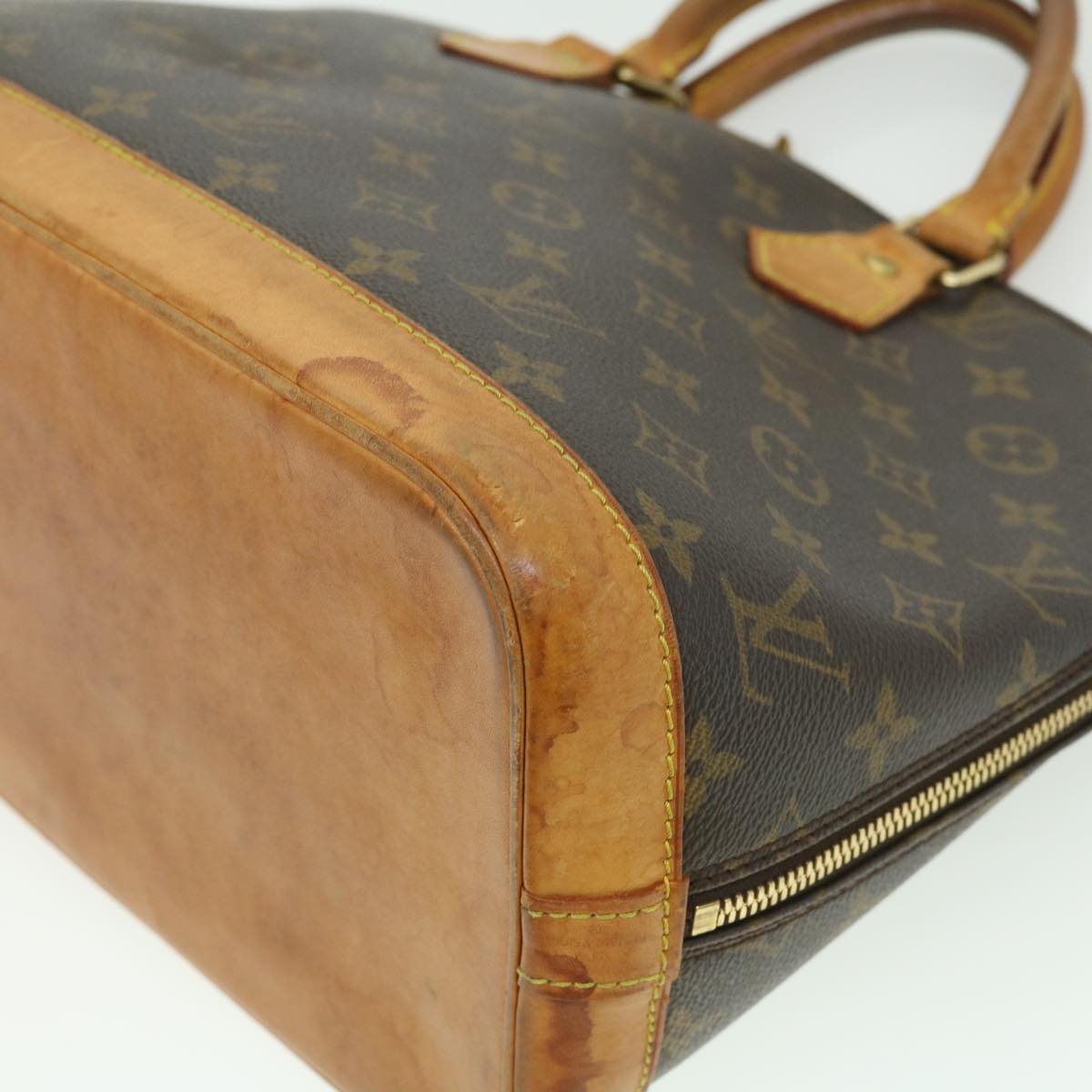 LOUIS VUITTON Monogram Alma Hand Bag M51130 LV Auth 34740