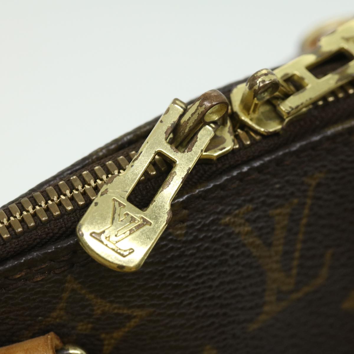 LOUIS VUITTON Monogram Alma Hand Bag M51130 LV Auth 34740