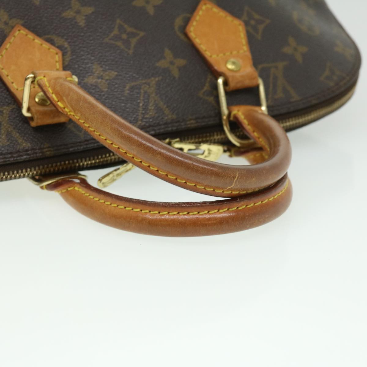 LOUIS VUITTON Monogram Alma Hand Bag M51130 LV Auth 34740