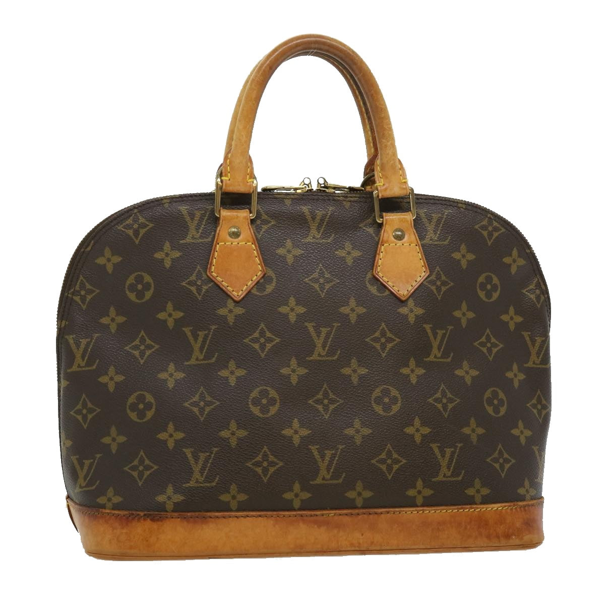 LOUIS VUITTON Monogram Alma Hand Bag M51130 LV Auth 34743