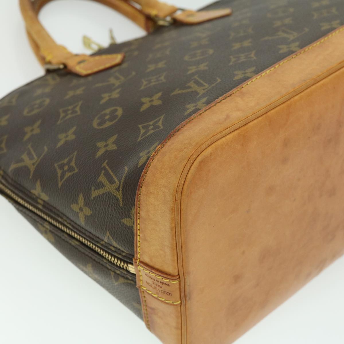 LOUIS VUITTON Monogram Alma Hand Bag M51130 LV Auth 34743