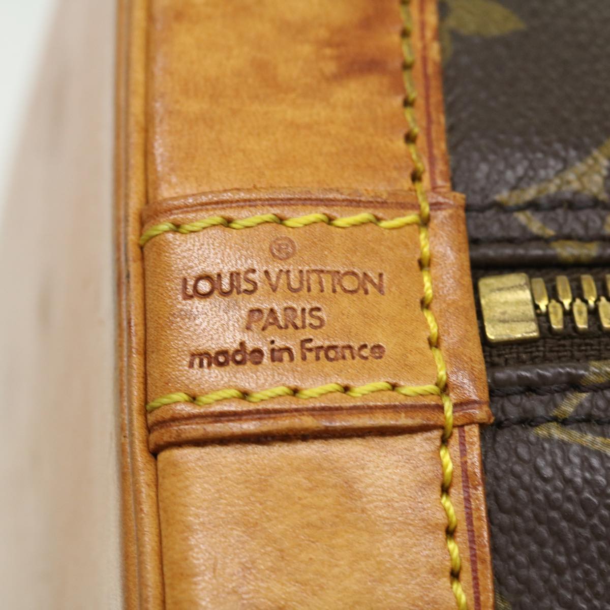 LOUIS VUITTON Monogram Alma Hand Bag M51130 LV Auth 34743