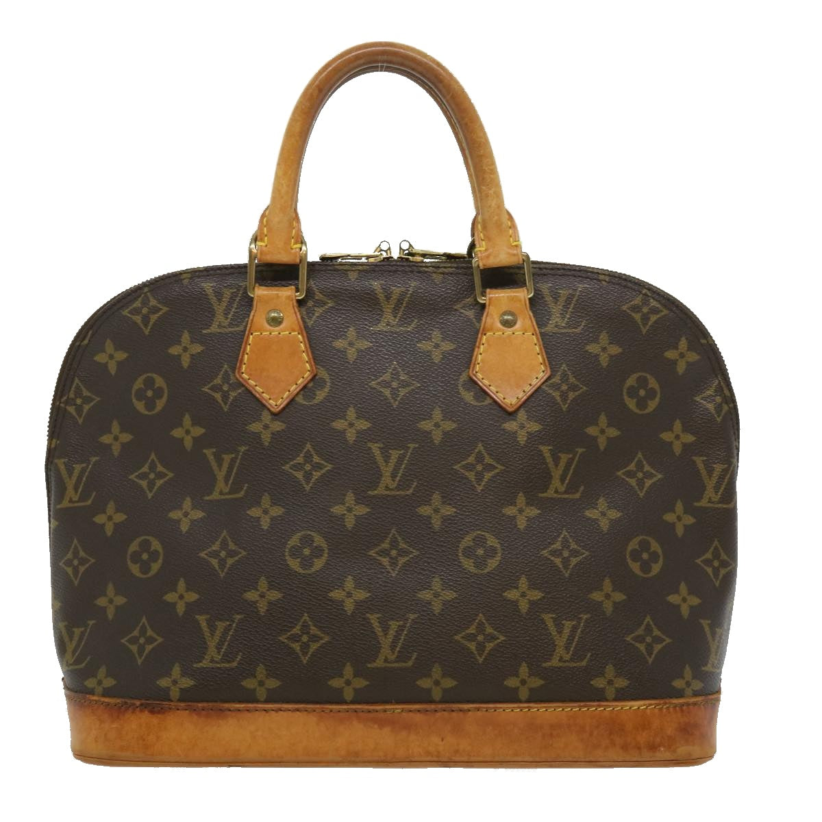 LOUIS VUITTON Monogram Alma Hand Bag M51130 LV Auth 34743