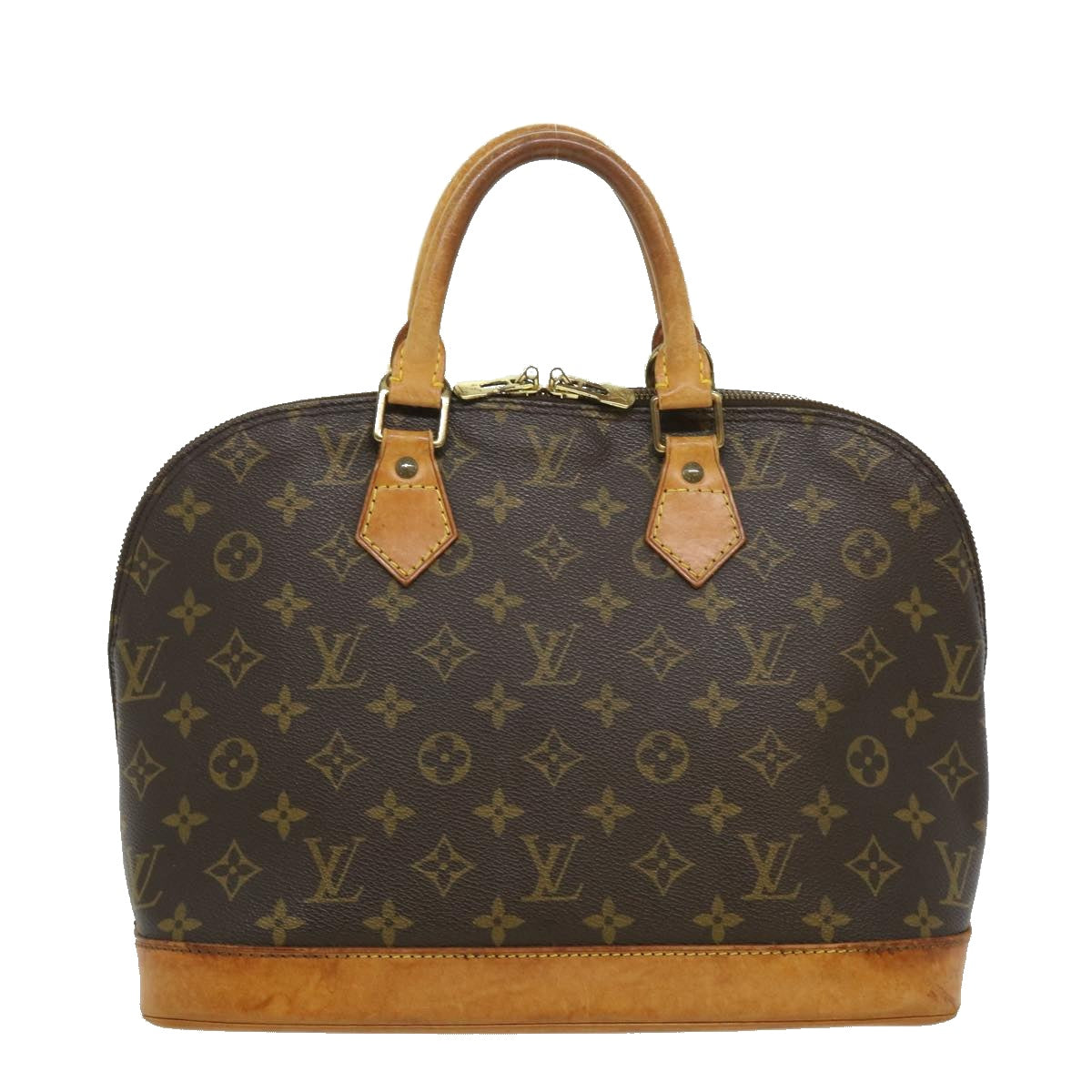 LOUIS VUITTON Monogram Alma Hand Bag M51130 LV Auth 34743