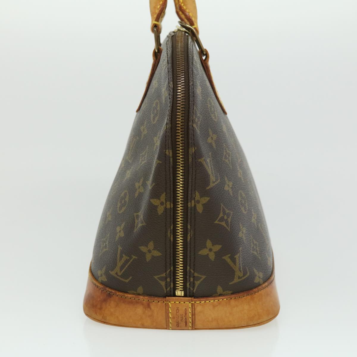 LOUIS VUITTON Monogram Alma Hand Bag M51130 LV Auth 34743