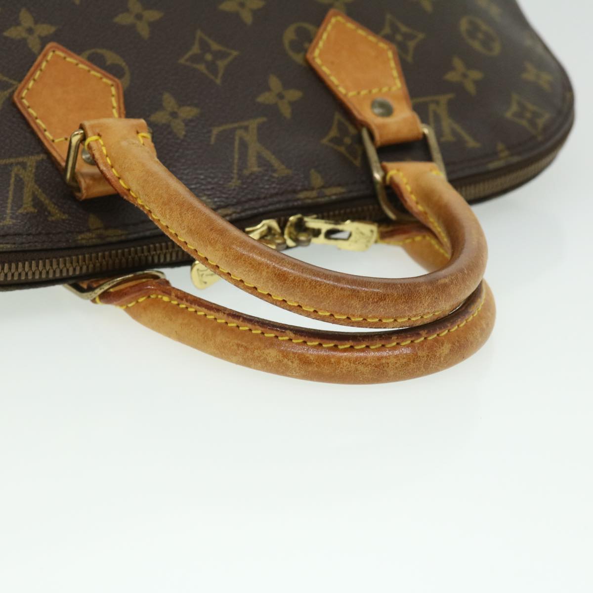 LOUIS VUITTON Monogram Alma Hand Bag M51130 LV Auth 34743