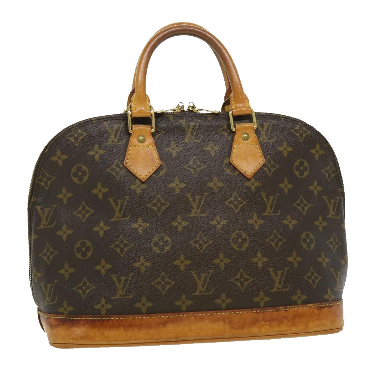 LOUIS VUITTON Monogram Alma Hand Bag M51130 LV Auth 34750