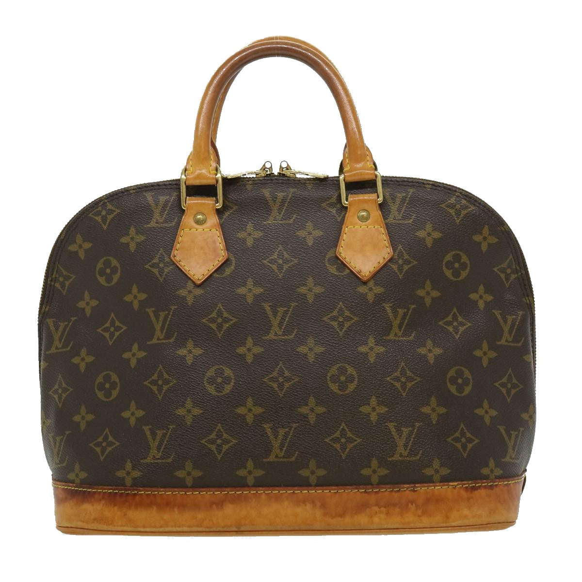 LOUIS VUITTON Monogram Alma Hand Bag M51130 LV Auth 34750