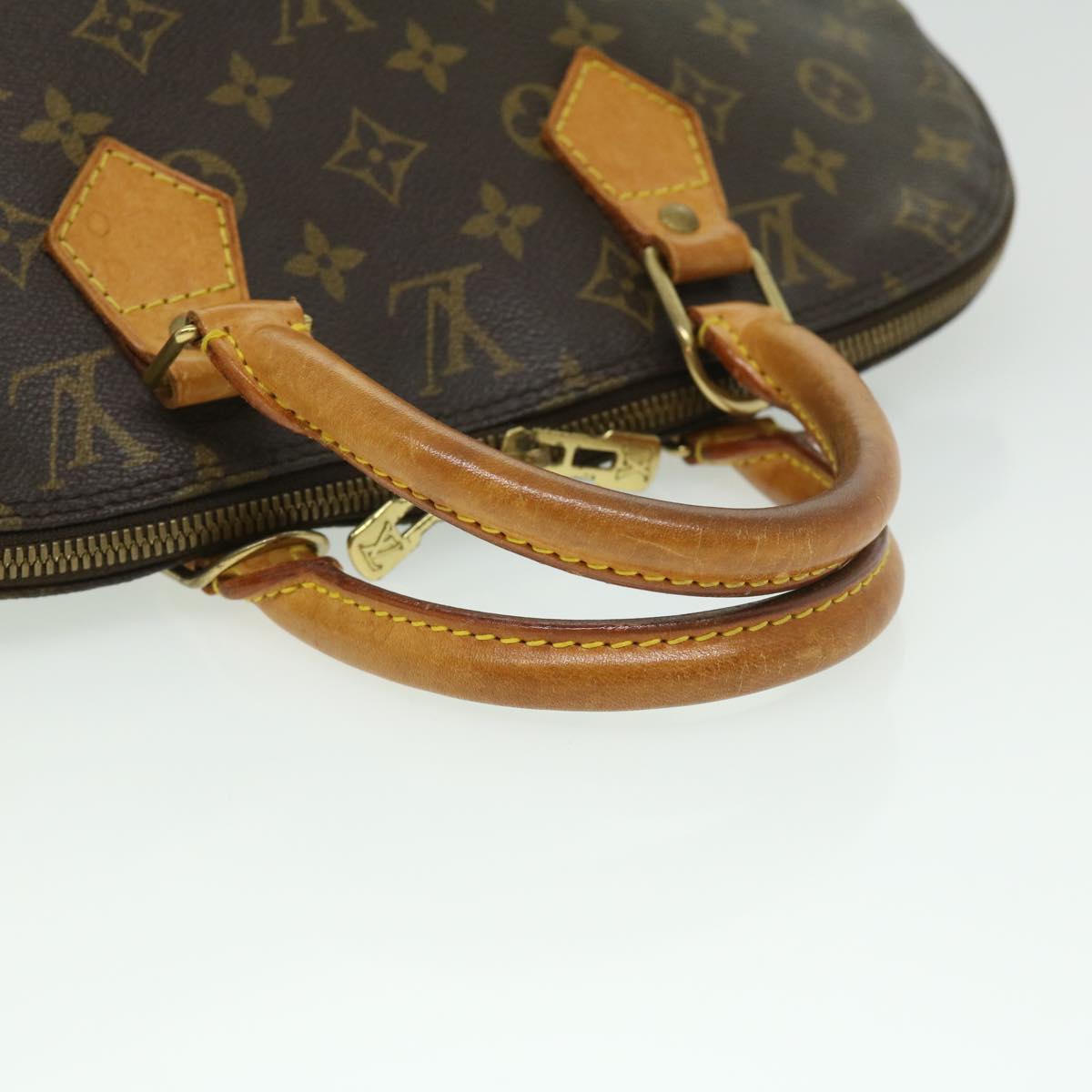 LOUIS VUITTON Monogram Alma Hand Bag M51130 LV Auth 34750