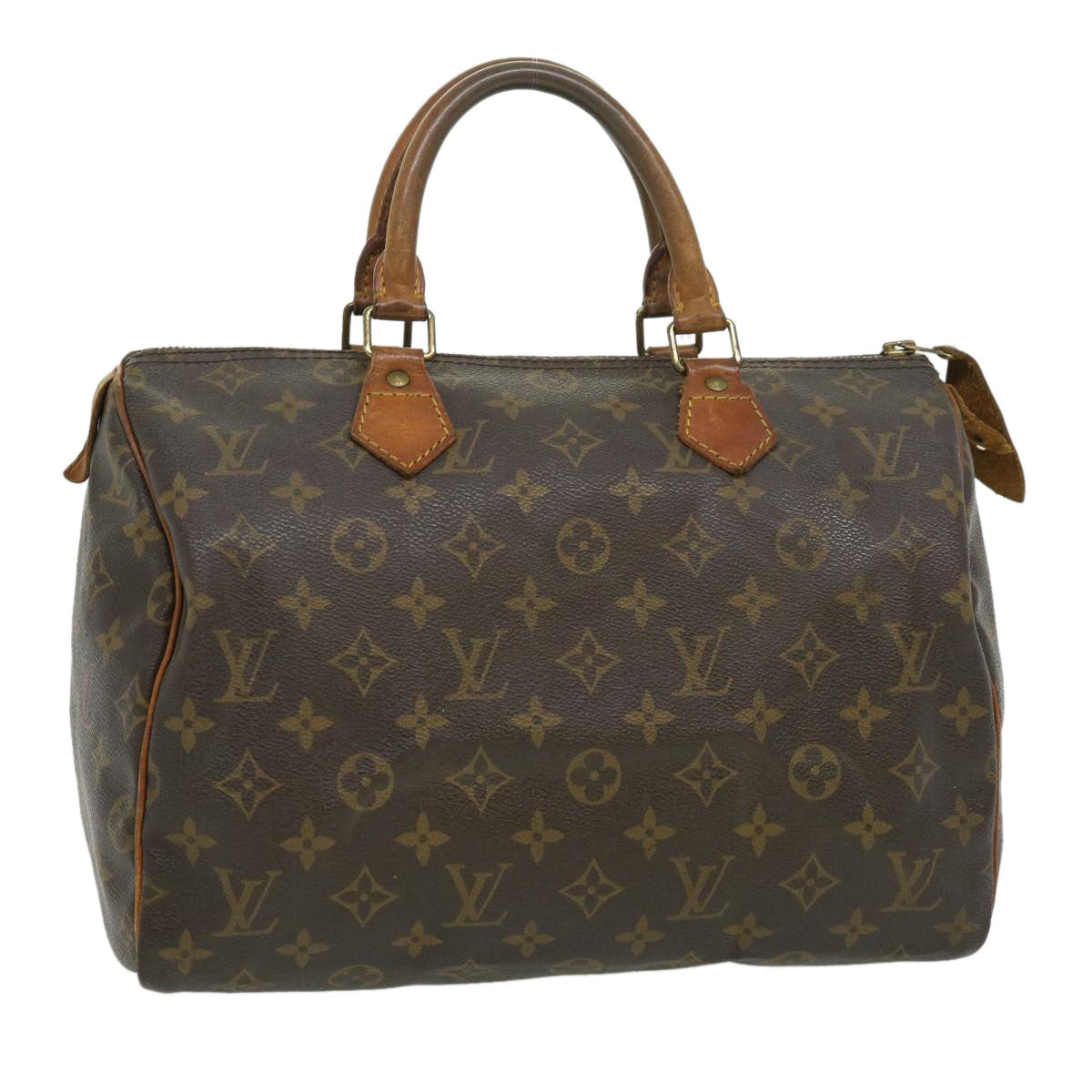 LOUIS VUITTON Monogram Speedy 30 Hand Bag M41526 LV Auth 34754