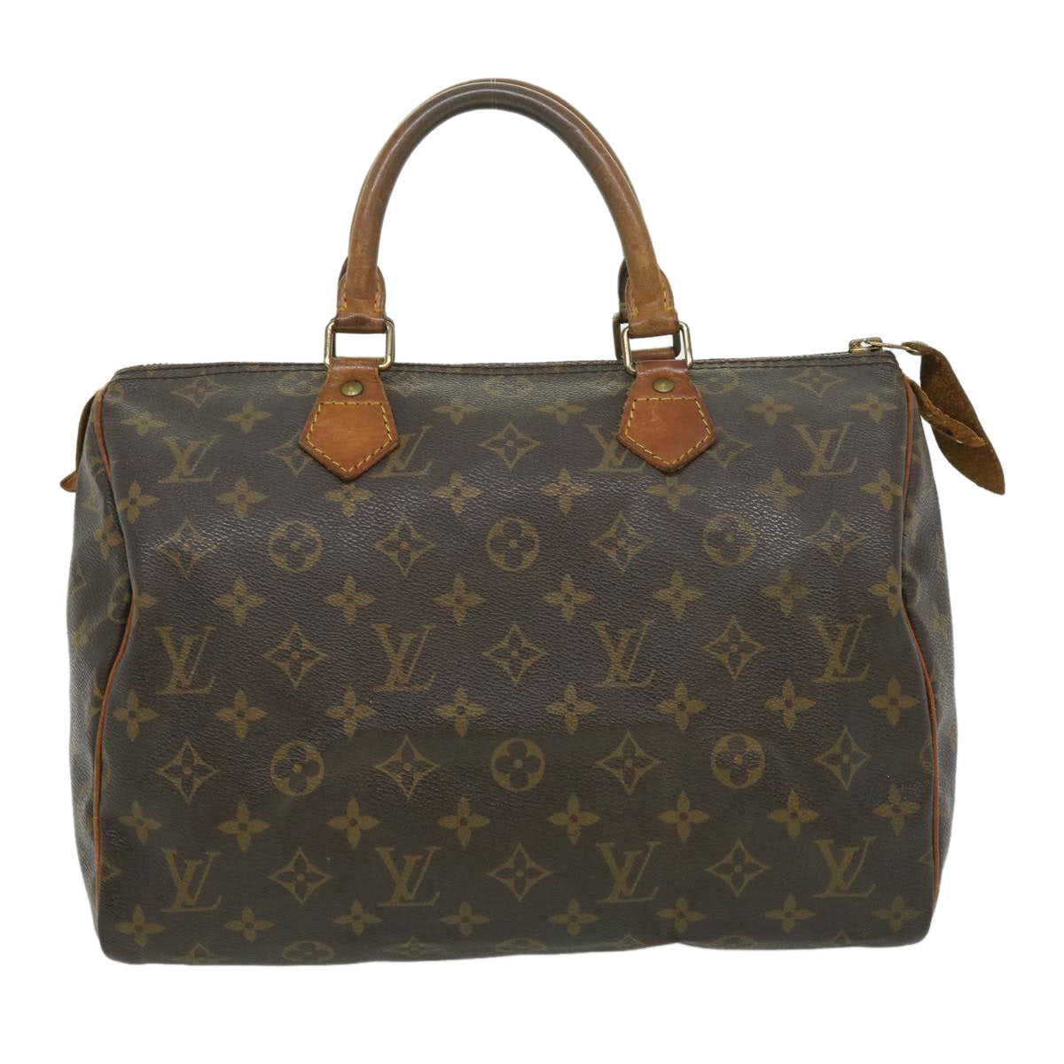 LOUIS VUITTON Monogram Speedy 30 Hand Bag M41526 LV Auth 34754