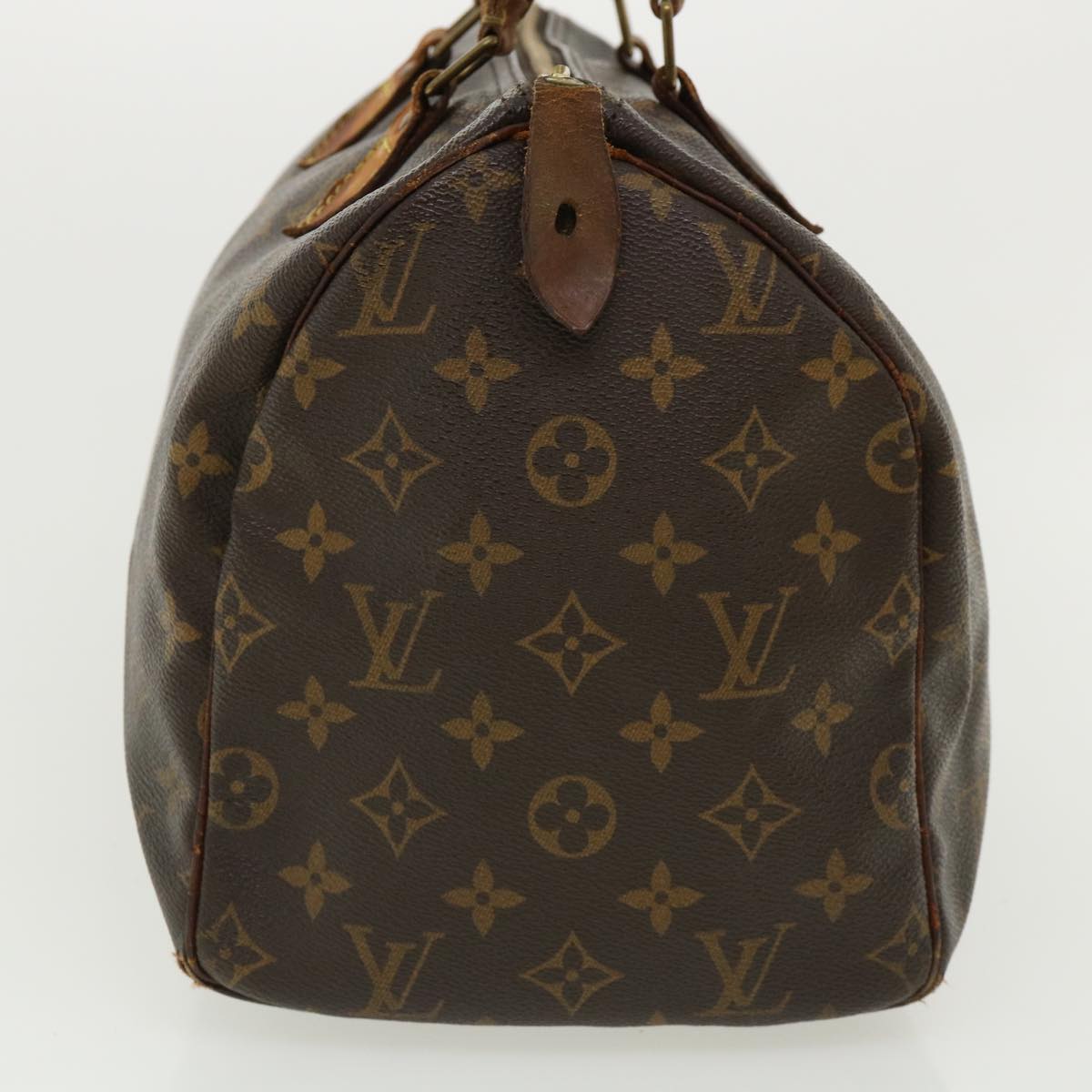 LOUIS VUITTON Monogram Speedy 30 Hand Bag M41526 LV Auth 34755