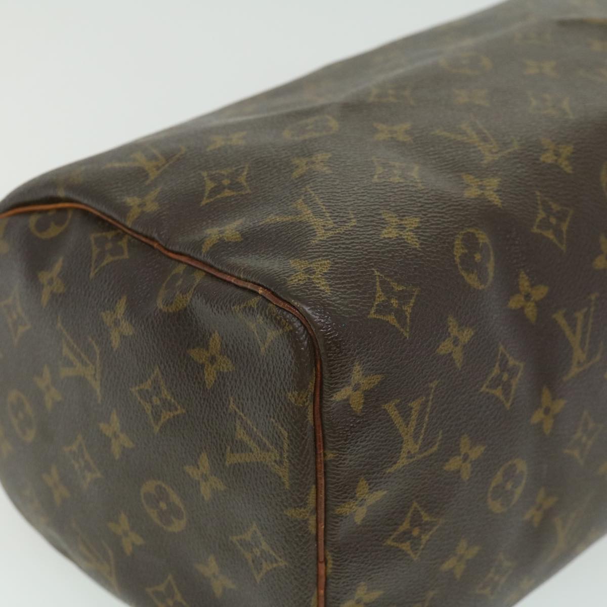 LOUIS VUITTON Monogram Speedy 30 Hand Bag M41526 LV Auth 34756