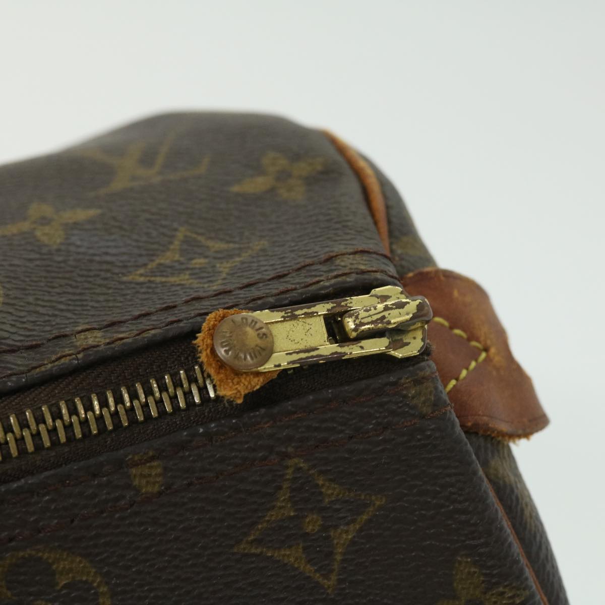 LOUIS VUITTON Monogram Speedy 30 Hand Bag M41526 LV Auth 34756