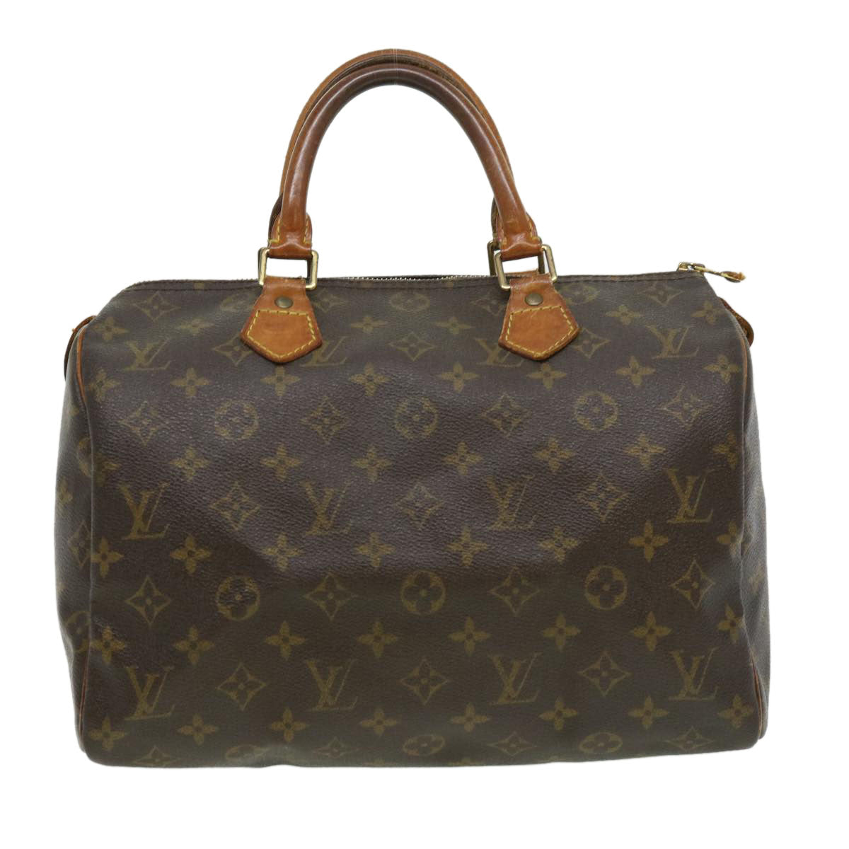 LOUIS VUITTON Monogram Speedy 30 Hand Bag M41526 LV Auth 34756