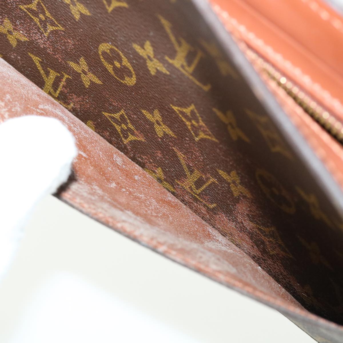 LOUIS VUITTON Monogram Pochette Homme Clutch Bag M51795 LV Auth 34764