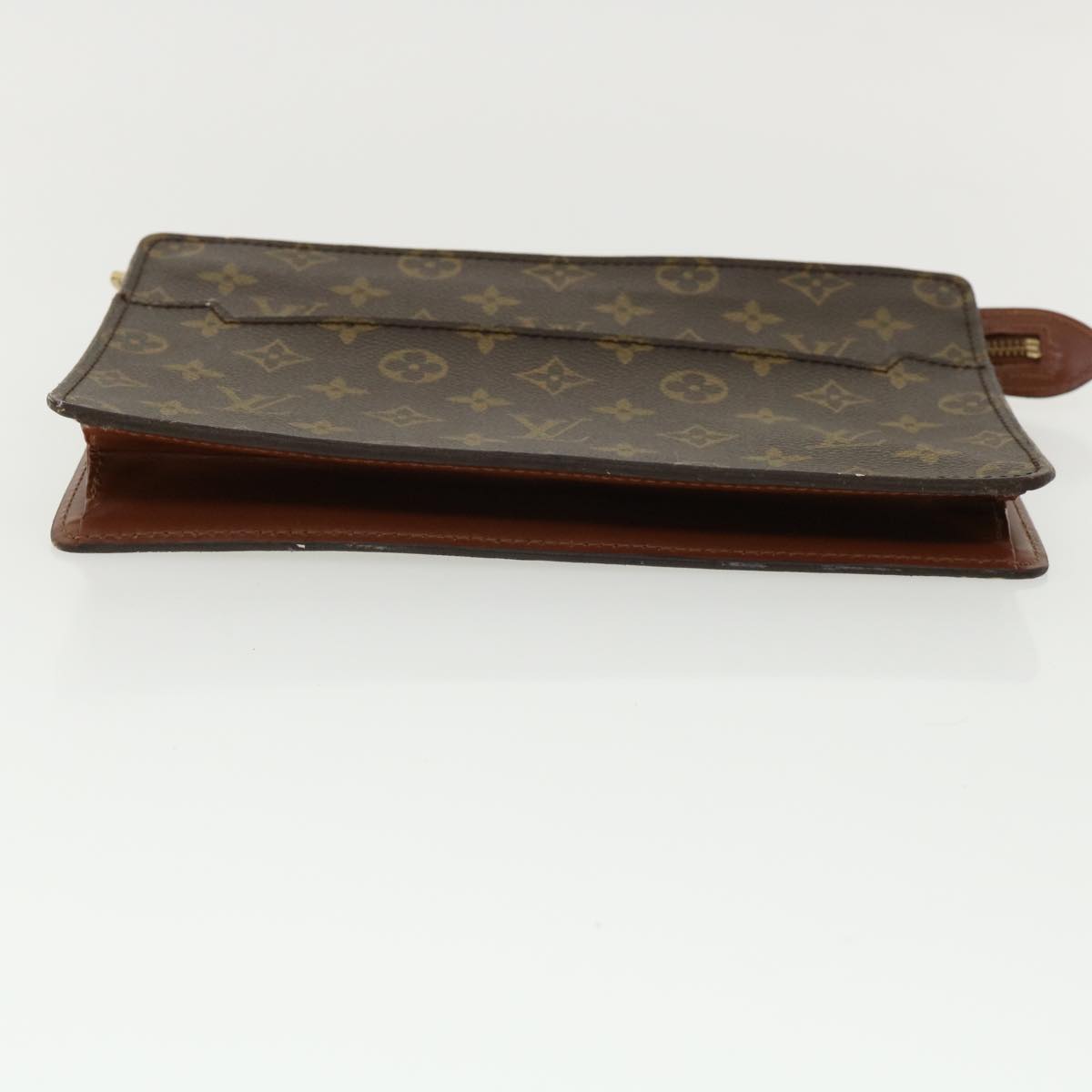 LOUIS VUITTON Monogram Pochette Homme Clutch Bag M51795 LV Auth 34764