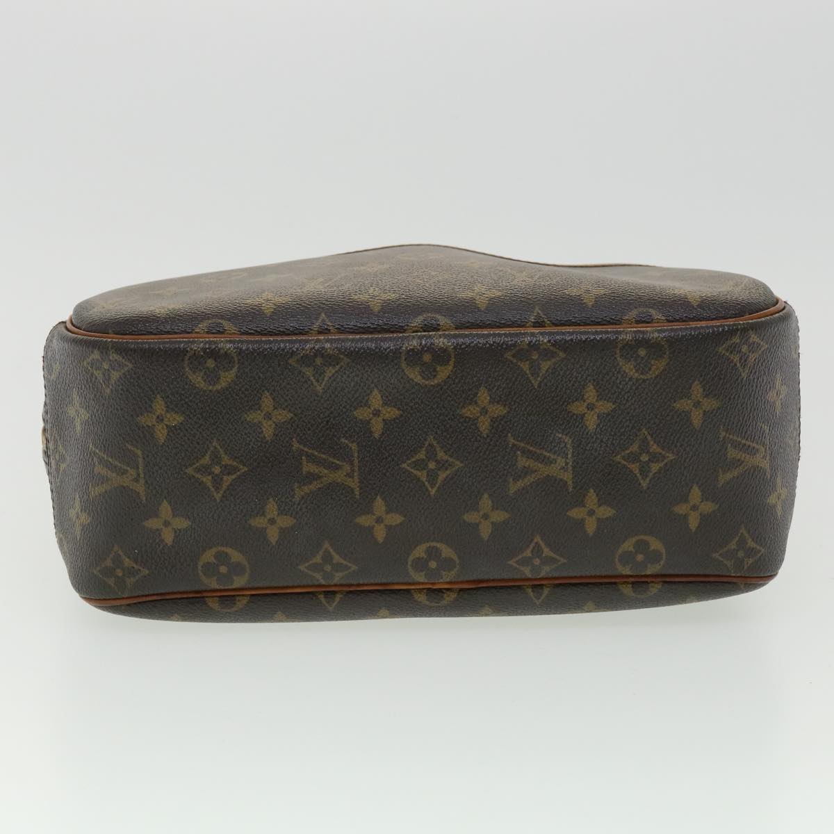 LOUIS VUITTON Monogram Trouville Hand Bag M42228 LV Auth 34784