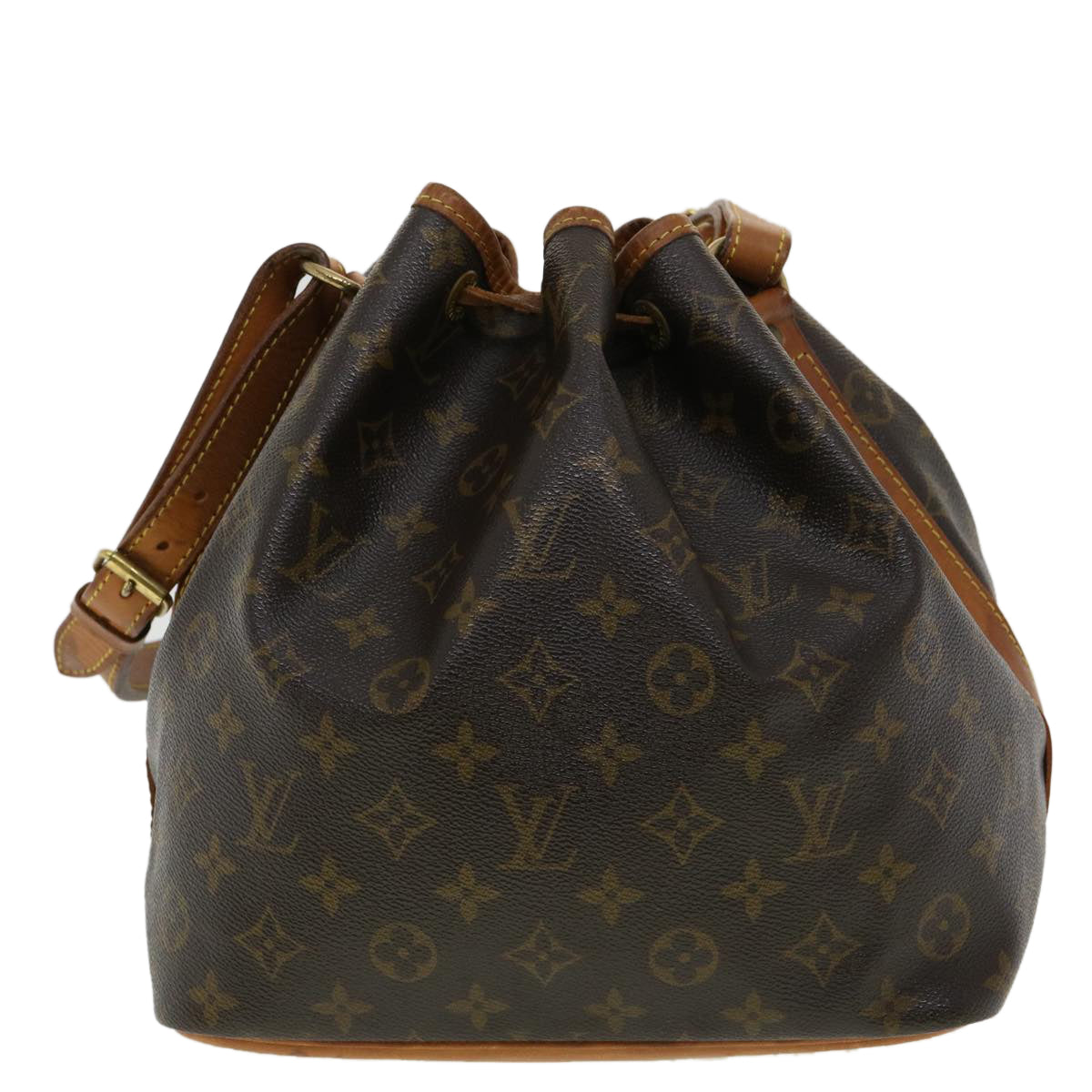 LOUIS VUITTON Monogram Petit Noe Shoulder Bag M42226 LV Auth 34789