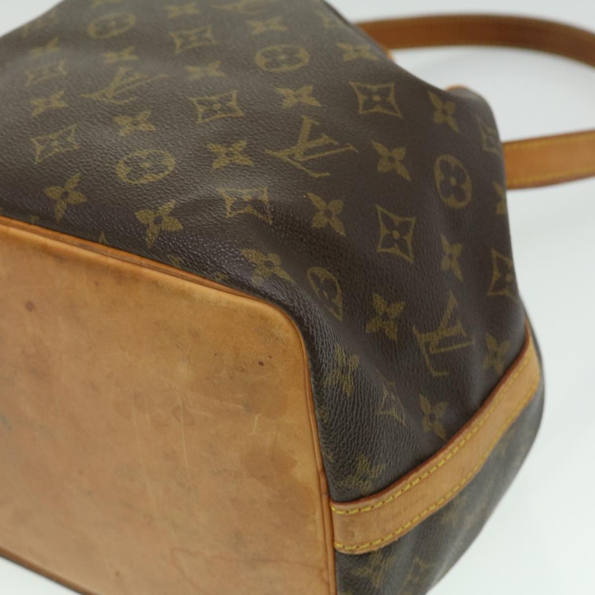 LOUIS VUITTON Monogram Petit Noe Shoulder Bag M42226 LV Auth 34791